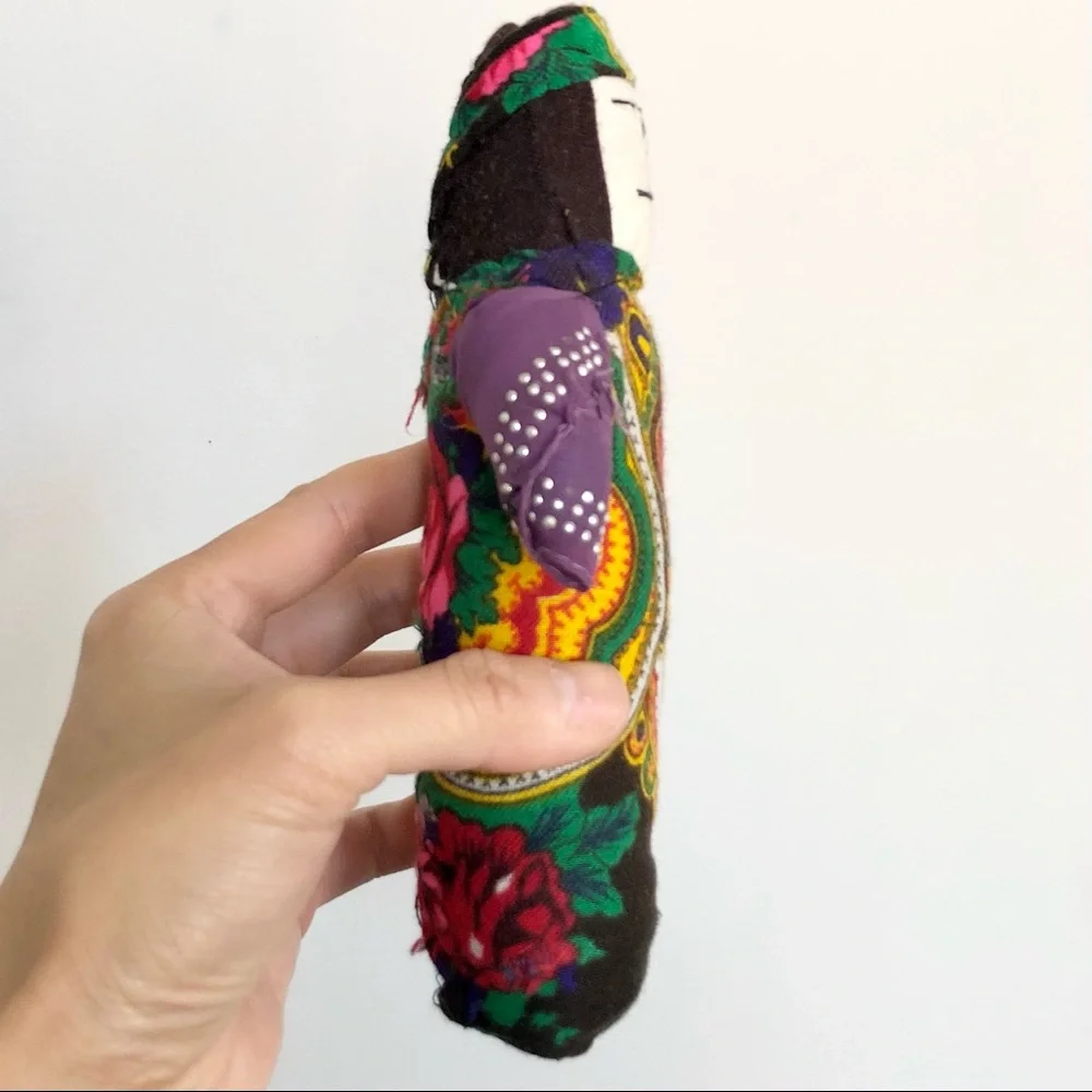 Vintage cloth handmade doll